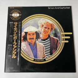 Винтажная виниловая пластинка LP Simon and Garfunkel Gold Disc (Japan 1978) The Sounds Of Silence