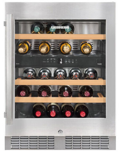 Встраиваемый винный шкаф Liebherr UWTes 1672-26 001 нерж. сталь