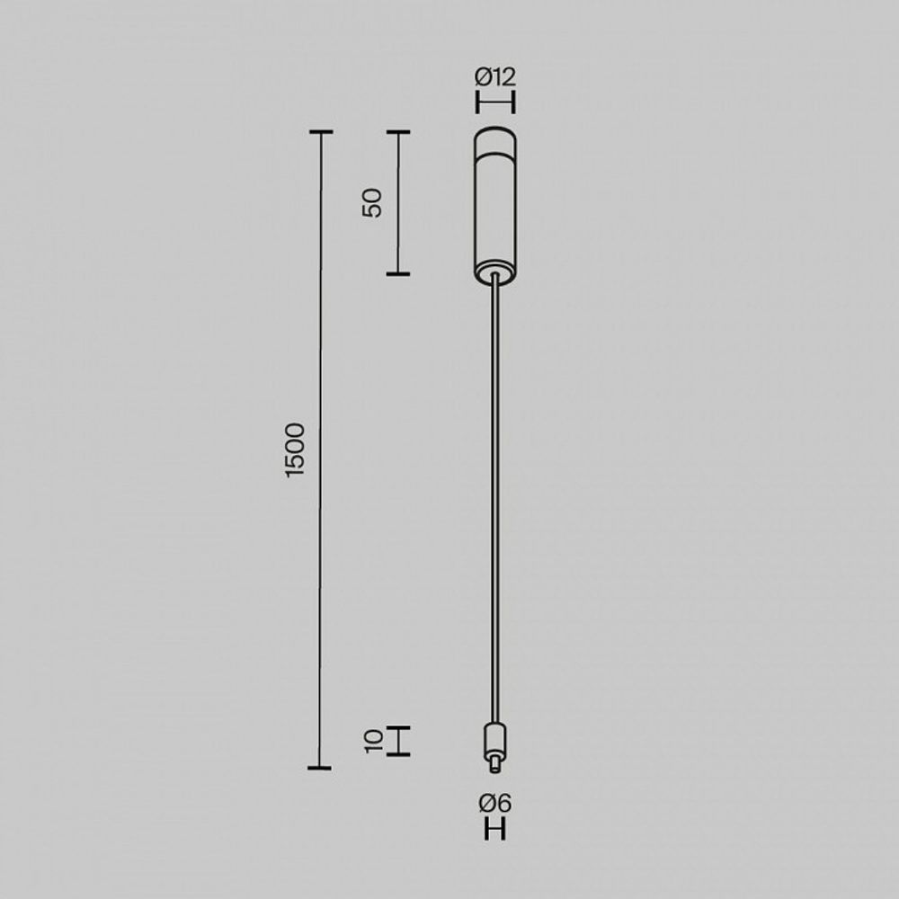 Основание на штанге Maytoni Accessories for system Axity CA009PM-BS