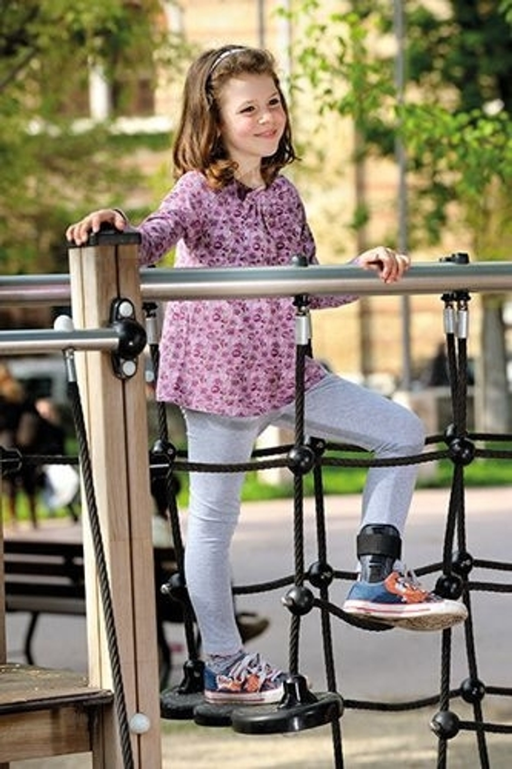 Ортез голеностопный с пенно-гелевыми вкладышами детский medi M.step D kidz