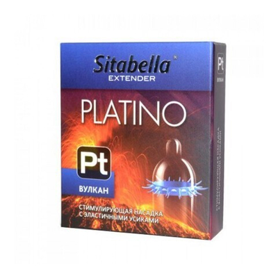 Насадка стимулирующая Sitabella Extender Platino "Вулкан"