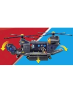 Полицейский двухвинтовой вертолет Playmobil 71149