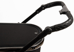 Детская коляска Peppy Tecla 2 в 1 Shadow Black Chrome Edition (Черный)