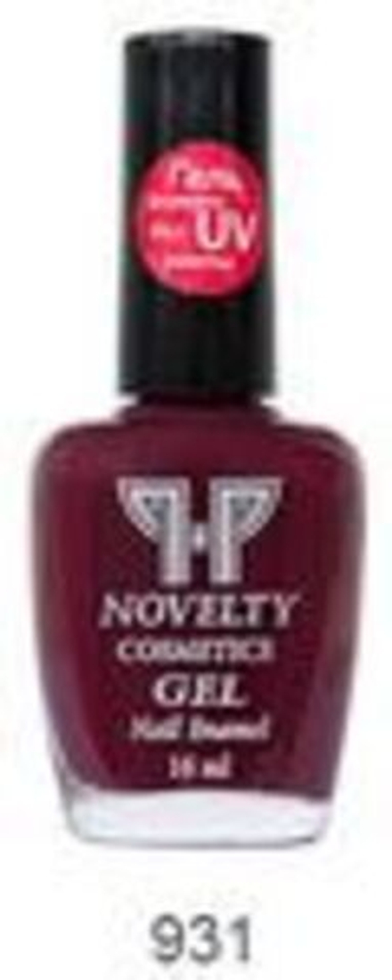 Novelty Cosmetics Лак для ногтей Gel Formula, тон №931, 14 мл
