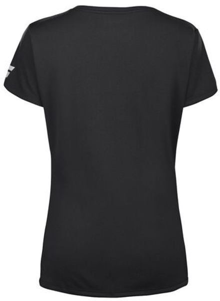 Женская теннисная футболка Babolat Play Cap Sleeve Women - черный