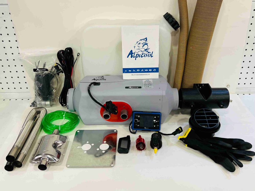 D5.0-12 / Встраиваемый автономный отопитель, 5.5 кВт, ALPICOOL, (12 вольт), пульт ДУ, бак 5л., D5.0-12, TG (Гарантия 3 месяца)