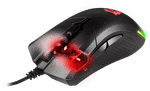 Мышь MSI Clutch GM50 USB2.0/TPE-кабель 2м/Вес 87г./RGB подсветка/Черный