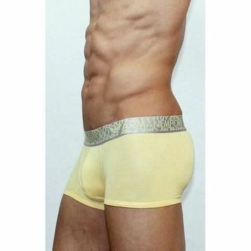 Мужские трусы боксеры модальные Emporio Armani желтые