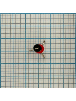 Мормышка вольфрамовая "Черт с петлей-короткий"