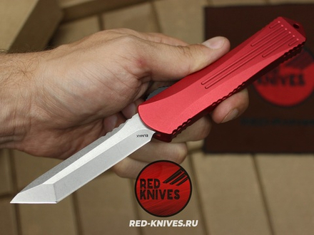 Heretic Knives Manticore-E T/E - красная рук, светлый клинок RK/Н100