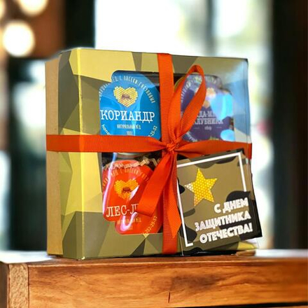 Набор №30 "2 мёда по 140гр + 2 чая"