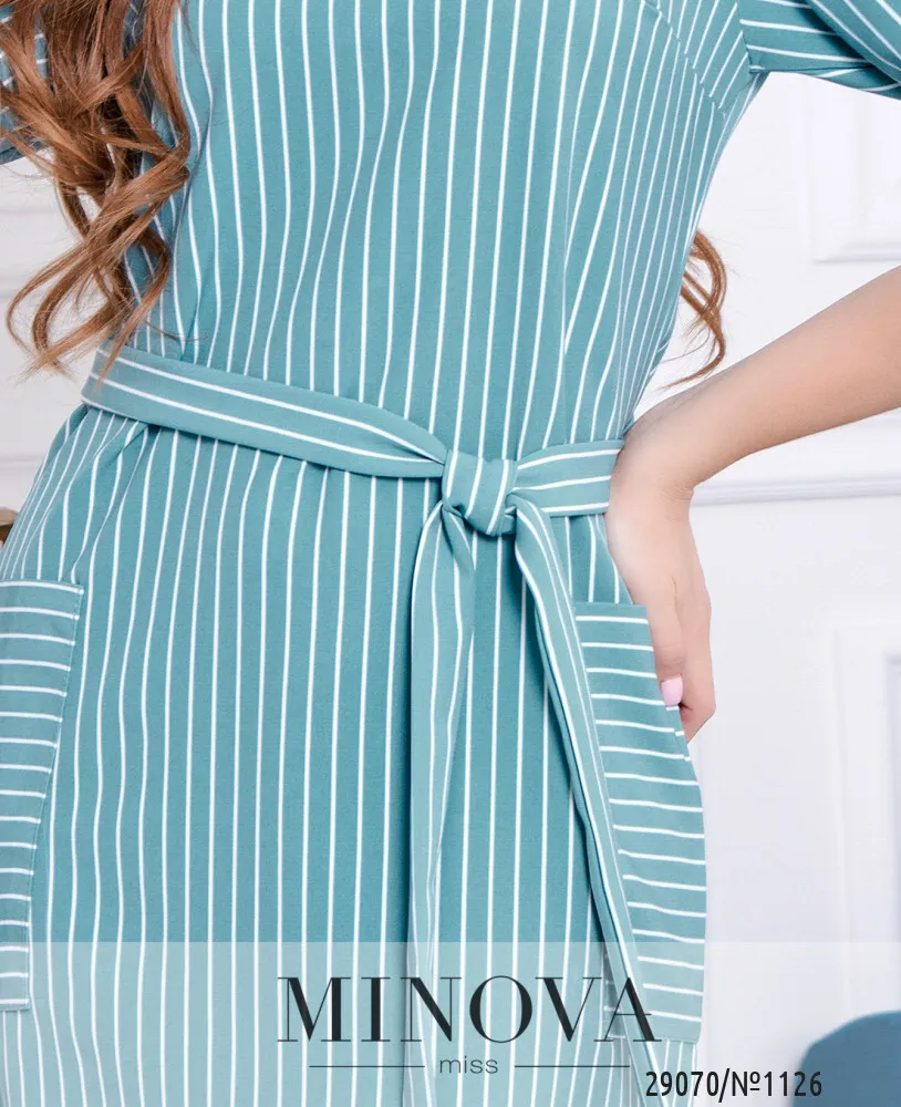 Платье 1126-бирюзовый Minova