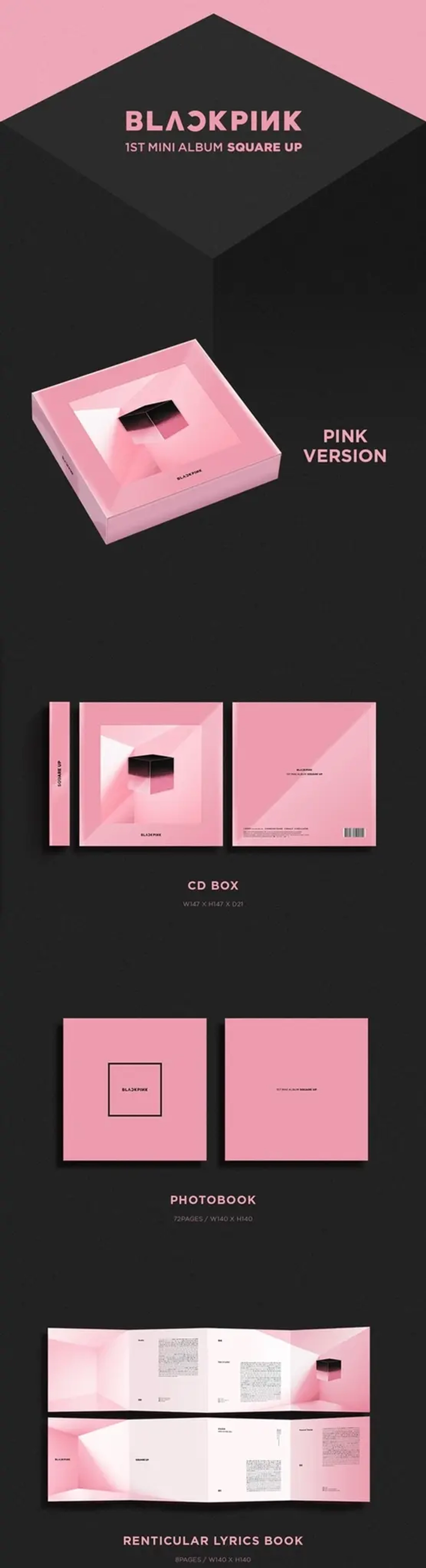Альбом BLACKPINK SQUARE UP