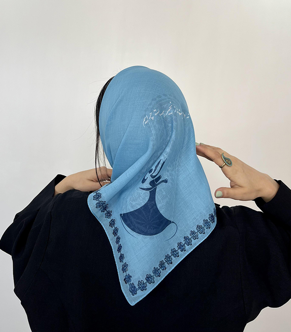 Иранский платок Narenji Molana Romi 70 х 70 Иран 80620397