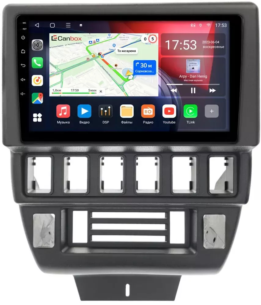 Магнитола для Lada 4x4, Urban, Bronto 1993-2019 - Canbox 9-1627 Qled, Android 10, ТОП процессор, SIM-слот