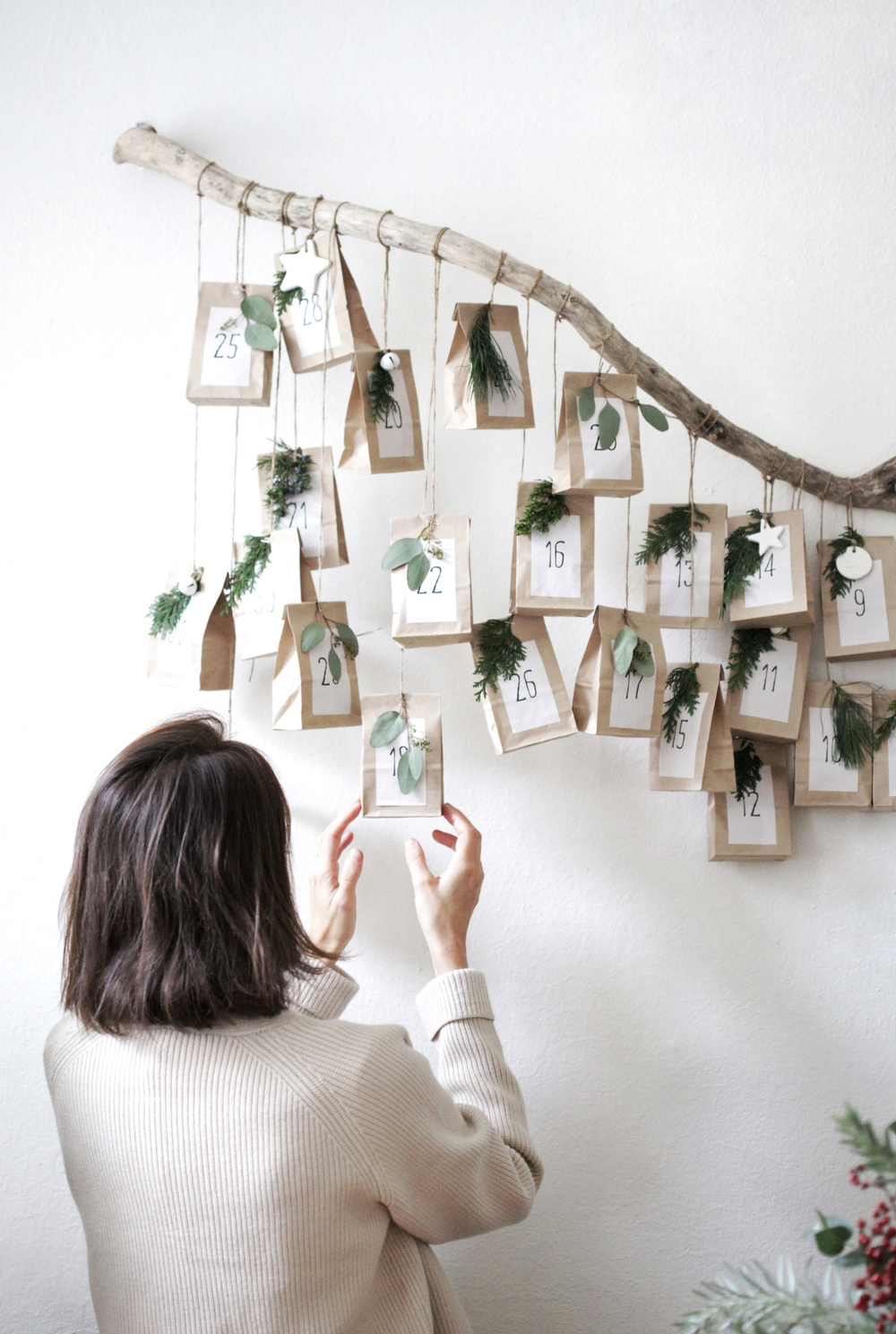 Новогодний видеоурок "Рождественский венок"