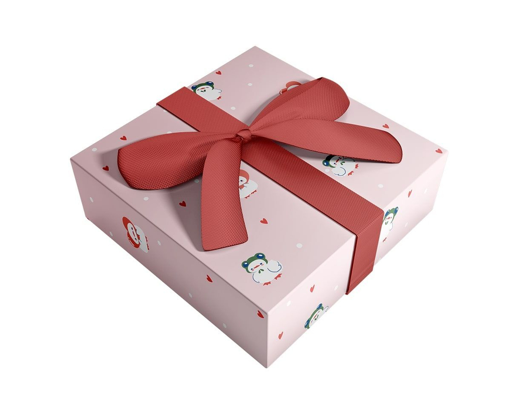 Бумага упаковочная 70*100см "Love. Розовый"