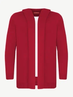 Кардиган с капюшоном из хлопка