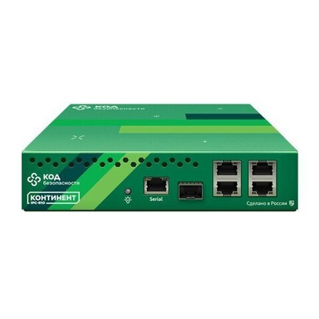КБ Континент. Версия 4. Узел безопасности. Аппаратная платформа IPC-R10.