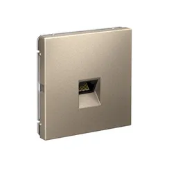 Розетка компьютерная ArtGallery RJ45 кат.5E механизм шампань SE GAL000583