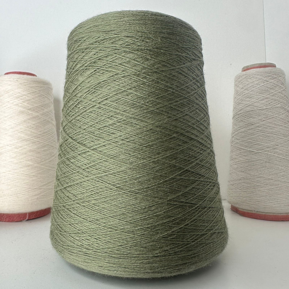 HARMONY - Tollegno 1900; 100% меринос; 1500м/100гр, (2/30); col. 314 DEEP LICHEN, цвет: оливковый