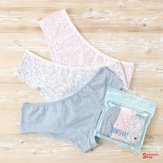 Трусики женские DOMINANT 85000-129, SHORT, 3 шт. в уп.