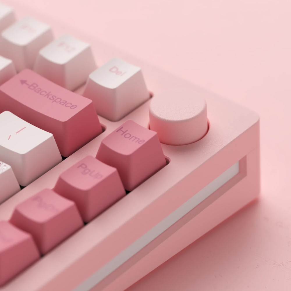 Monsgeek M1W, Haze Pink, Switch Fairy Silent
