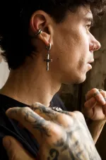 Кафф Rough Jwlry Way Oxyd темный