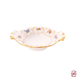 Конфетница Queen's Crown Мейсенский букет 18см