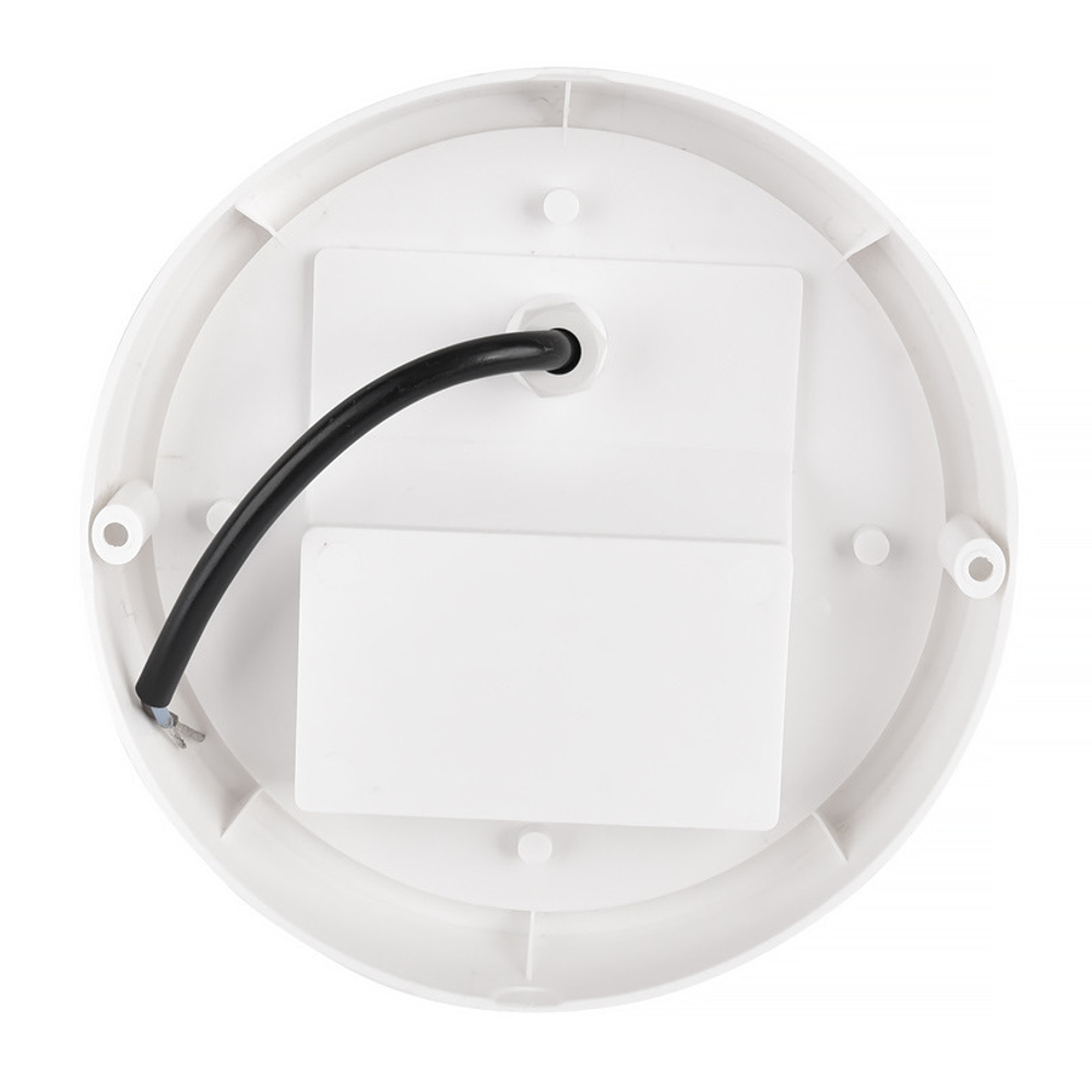 Светильник LED ДБП 18Вт 4000К IP65 1440лм круг с оптико-акустич. датчиком 140x48мм LCL04-18W-R11-SOA WOLTA