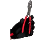 KNIPEX TwinGrip клещи захватные, 4 - 22 мм, чернённые, длина 200 мм, обливные рукоятки