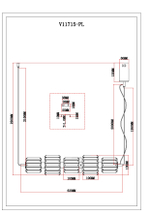 Светильник подвесной светодиодный Moderli V11715-PL Prismique
