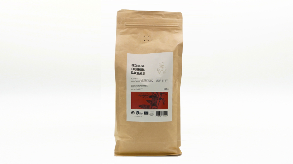 Кофе Peter Larsen (Питер Ларсен) Colombia Kachalu в зернах 1кг