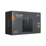 Блок питания PCCooler 1200W, YS1200, Full Modular, 80+ GOLD, ≥92%, Fan 135mm, Черный, P5-YS1200-G1F