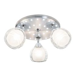 Citilux Самба CL158132 Люстра с поворотными плафонами Алюминий Хром