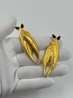 Клипсы Перья Karl Lagerfeld