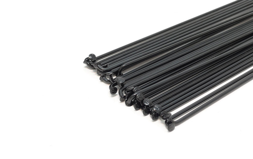 Спица 270 мм x 14G , с ниппелем, нержавеющая сталь, черная (144)