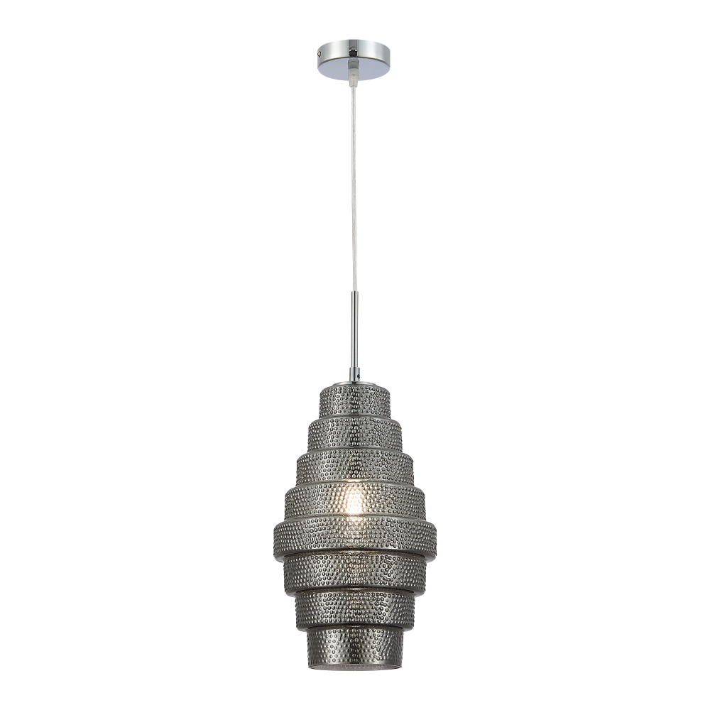SL1001.103.01 Подвес ST-Luce Хром/Дымчатый E27 1*40W