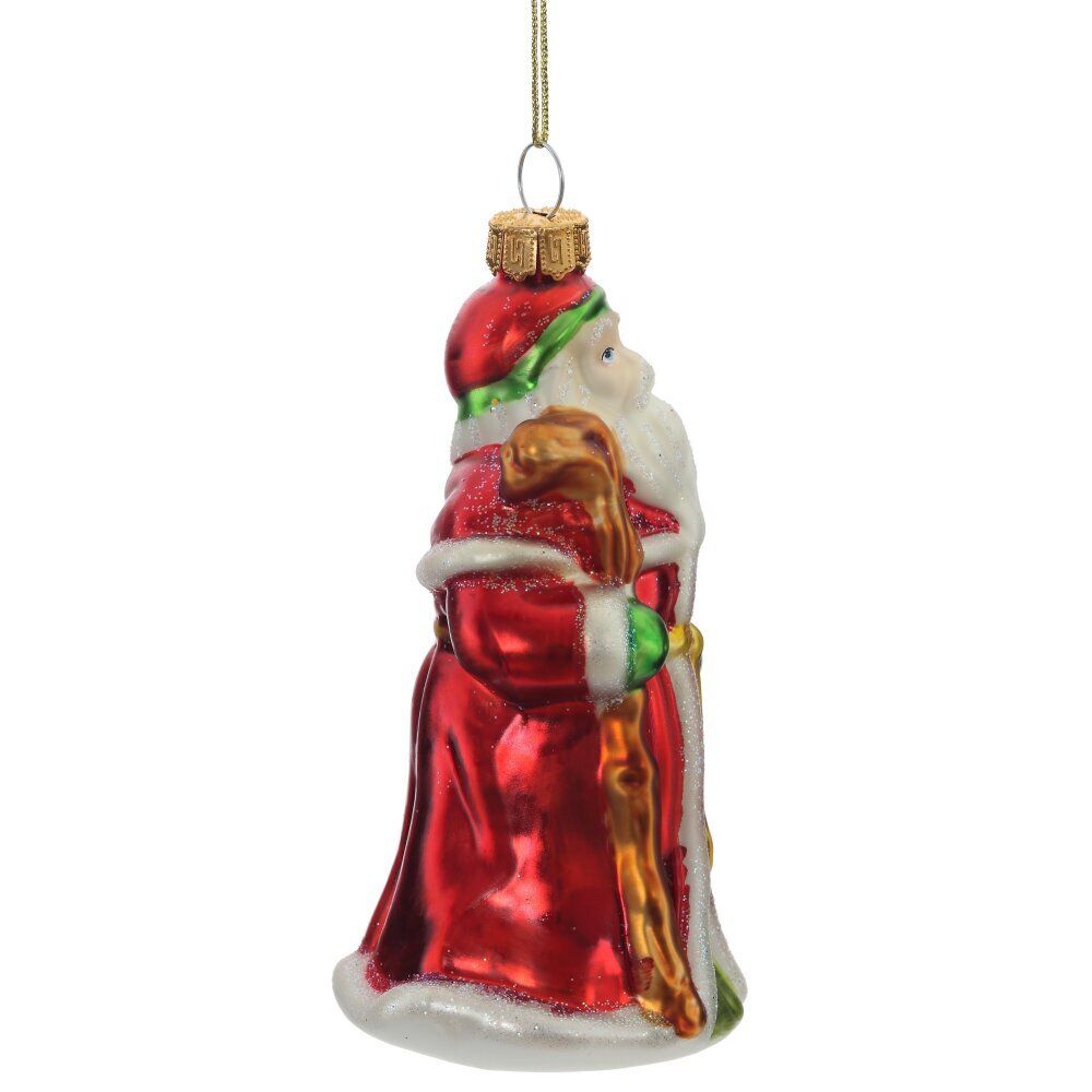 GAEM Украшение новогоднее "Дед Мороз, L6,5 W6,5 H13 см
