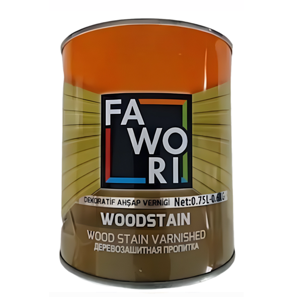 ПРОПИТКА ДЕРЕВОЗАЩИТНАЯ FAWORI TEAK 8036 0,75Л