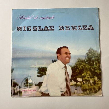 Винтажная виниловая пластинка LP Nicolae Herlea Recital De Cantonete (Румыния 1977)