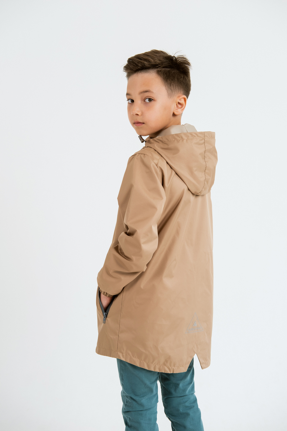 Ветровка "Софт" для мальчика бежевый
