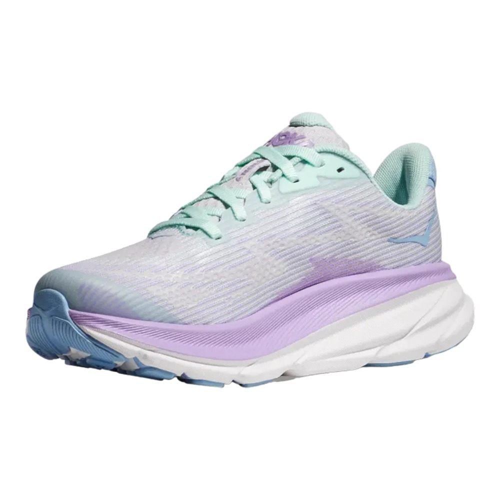 Кроссовки для подростков HOKA Y CLIFTON 9 YOUTH Sunlit Ocean / Lilac Mist