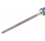 НАПИЛЬНИК 150 ММ ТРЕХГРАННЫЙ ДВУХКОМПОНЕНТНАЯ РУКОЯТКА №2 СИБРТЕХ 16024