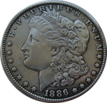 1 доллар Morgan S 1886