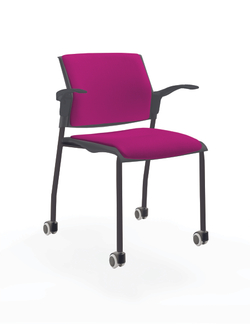 Movie стул на 4 ногах и колесах