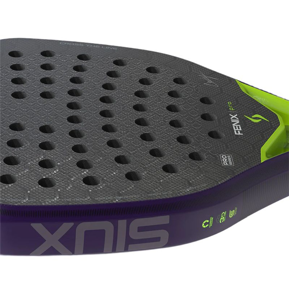 Ракетка для падел тенниса Siux Fenix Pro 2026 - glow purple