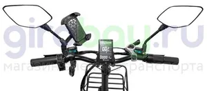 Электровелосипед Syccyba F11 Pro Dual 48V/15Ah (полный привод) - Желтый обод фото №9