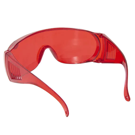 Очки защитные красные OSA START KWIK