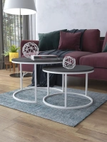 Комплект журнальных столов Акцент - БЗЧ - МДФ в ПВХ